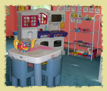 Kitchen Area of Free Play